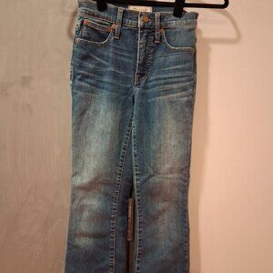 Madewell Cali Demi Boot Jeans size 23